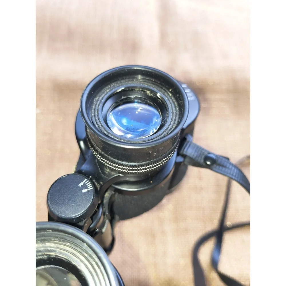 Vintage Tasco Zip 435Z Binoculars 7x35 Wide Angle Multi Coated Made In Japan